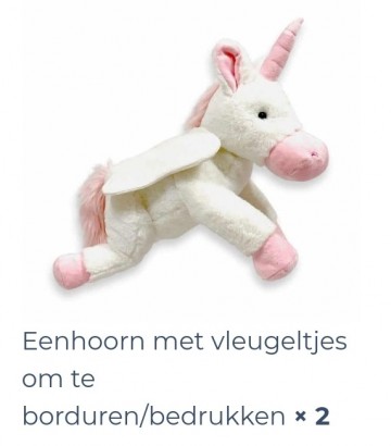 Eenhoorn met veugels