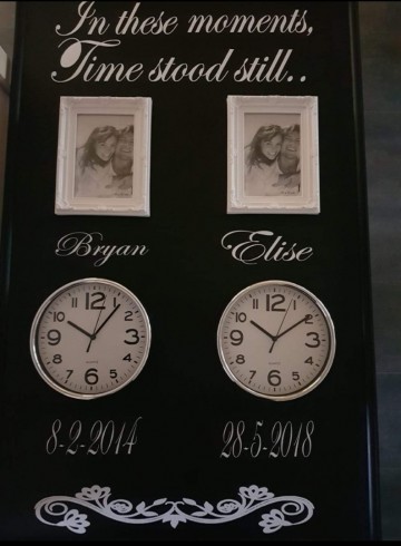 Geboortebord 2 persoons