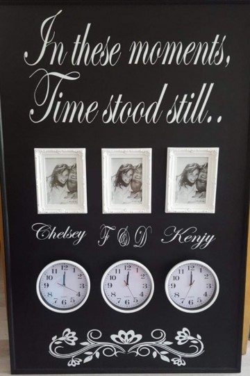 Geboortebord 3 persoons