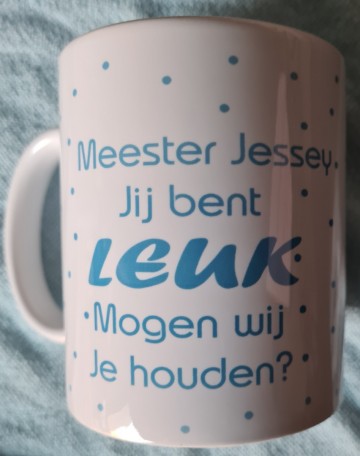 Mok jongen leuk