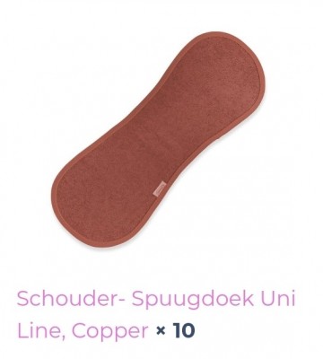 Schouder spuugdoek
