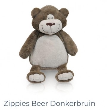 Zippies beer bruin